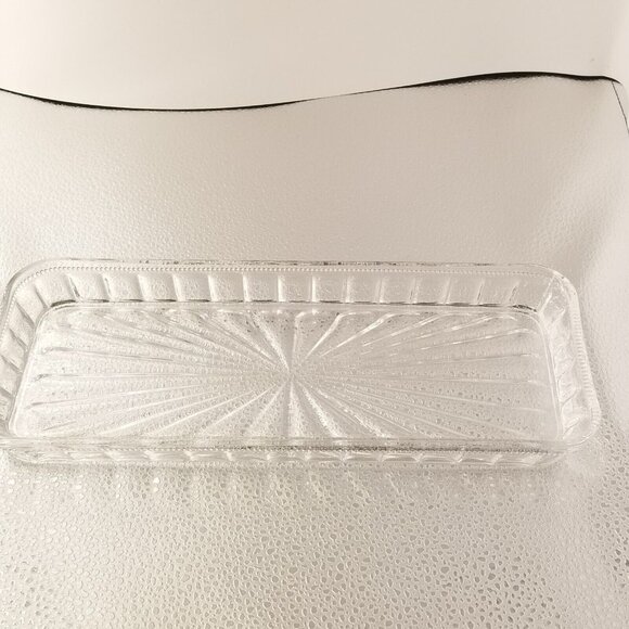 Crystal Relish Server 4-piece Server Serving Bowls Tray Set - Picture 11 of 16